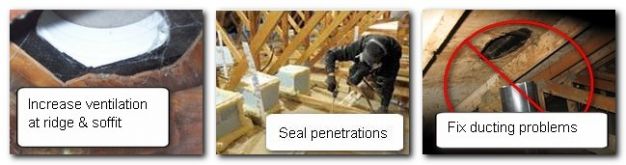 3 ways to prevent mold on roof sheathing