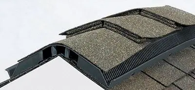 Ridge vent for roof