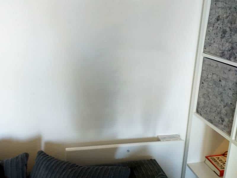 Ghosting on a wall.