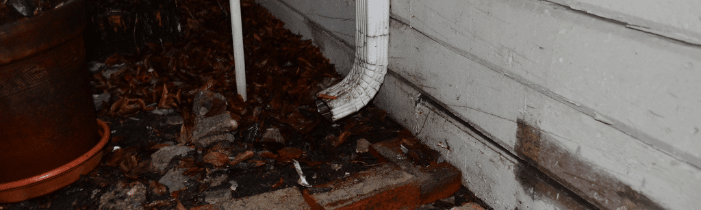 Improper drainage can lead to damaging siding and mold inside a home