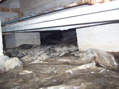 how to avoid mold in crawl space