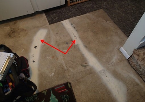 Client has tried sealing cracks but water still seeps through