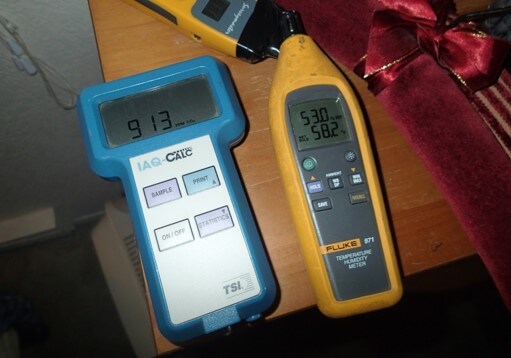 Elevated humidity