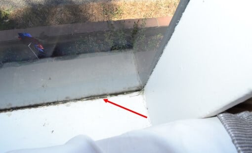 Evidence of Chronic Condensation Issues in Winter