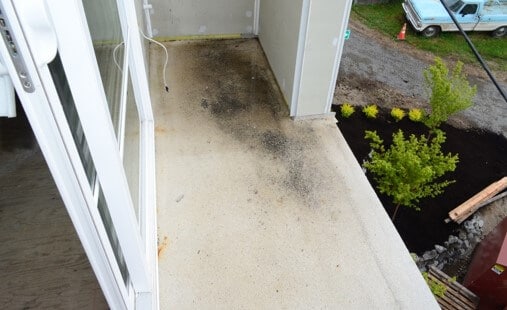 Spray Foam Installed Under Open Deck Systems