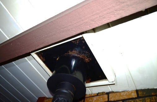 Corrosion on Stove Pipe – Condensation Related