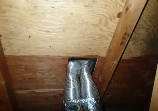 Bathroom Vent(s) Improperly Exiting Attic