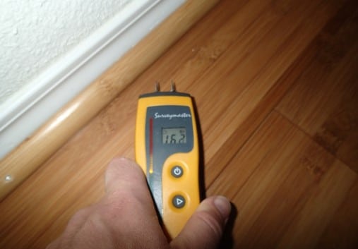 No Elevated Moisture Found in Flooring