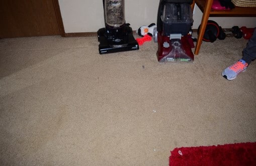 Client Has Attempted to Clean Carpets