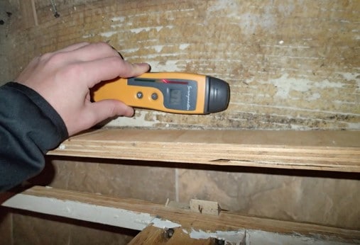 mold kitchen sink under edmonds testing environix elevated moisture levels present floor