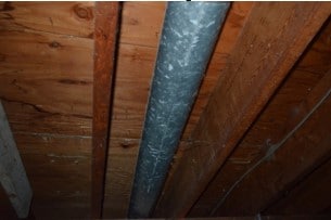 No insulation present in crawlspace.